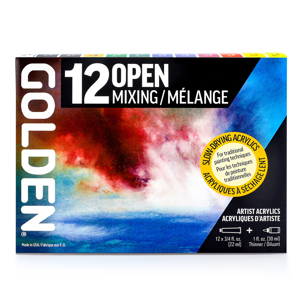 Golden OPEN Mixing Set of 12