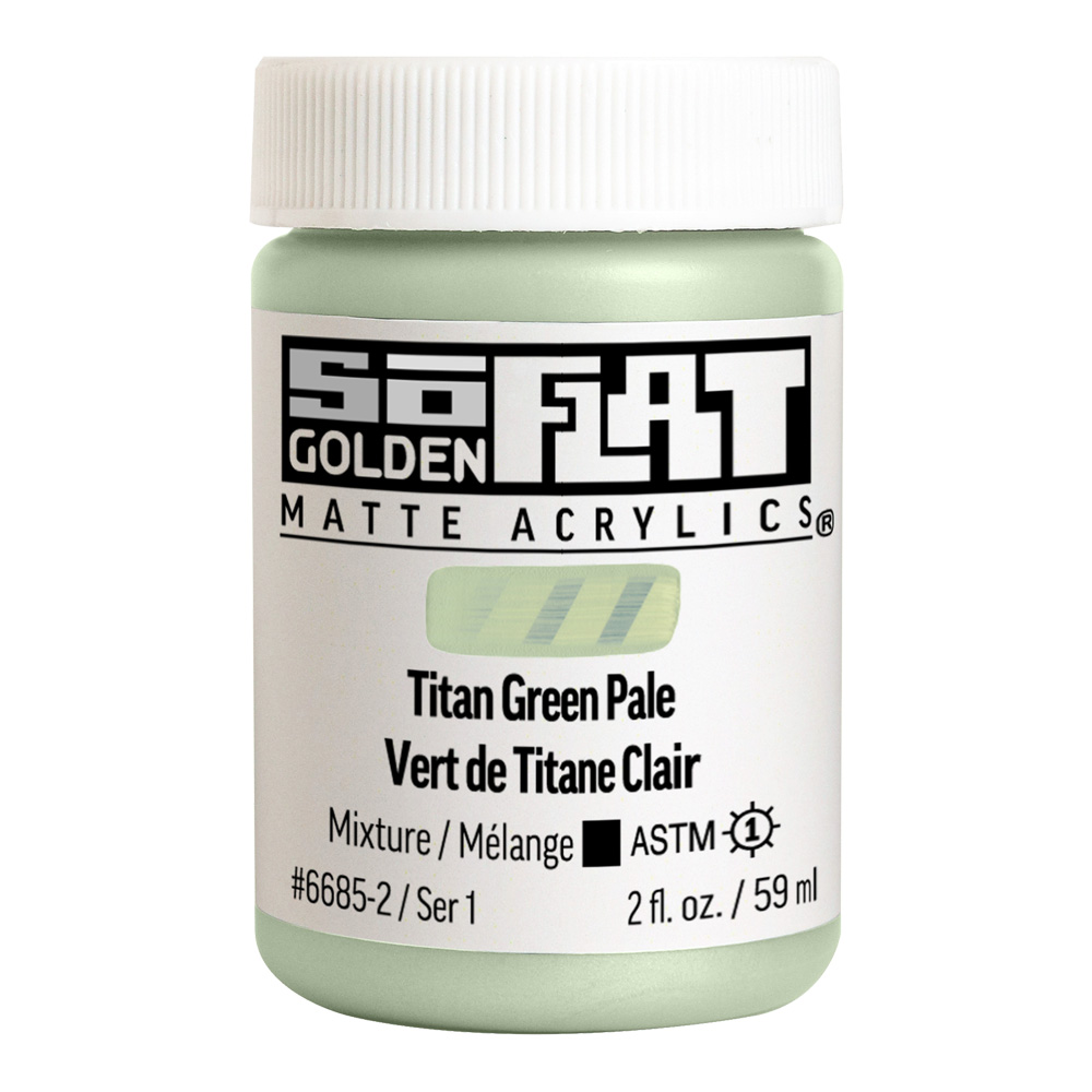 Golden SoFlat Matte 2 oz Titan Green Pale