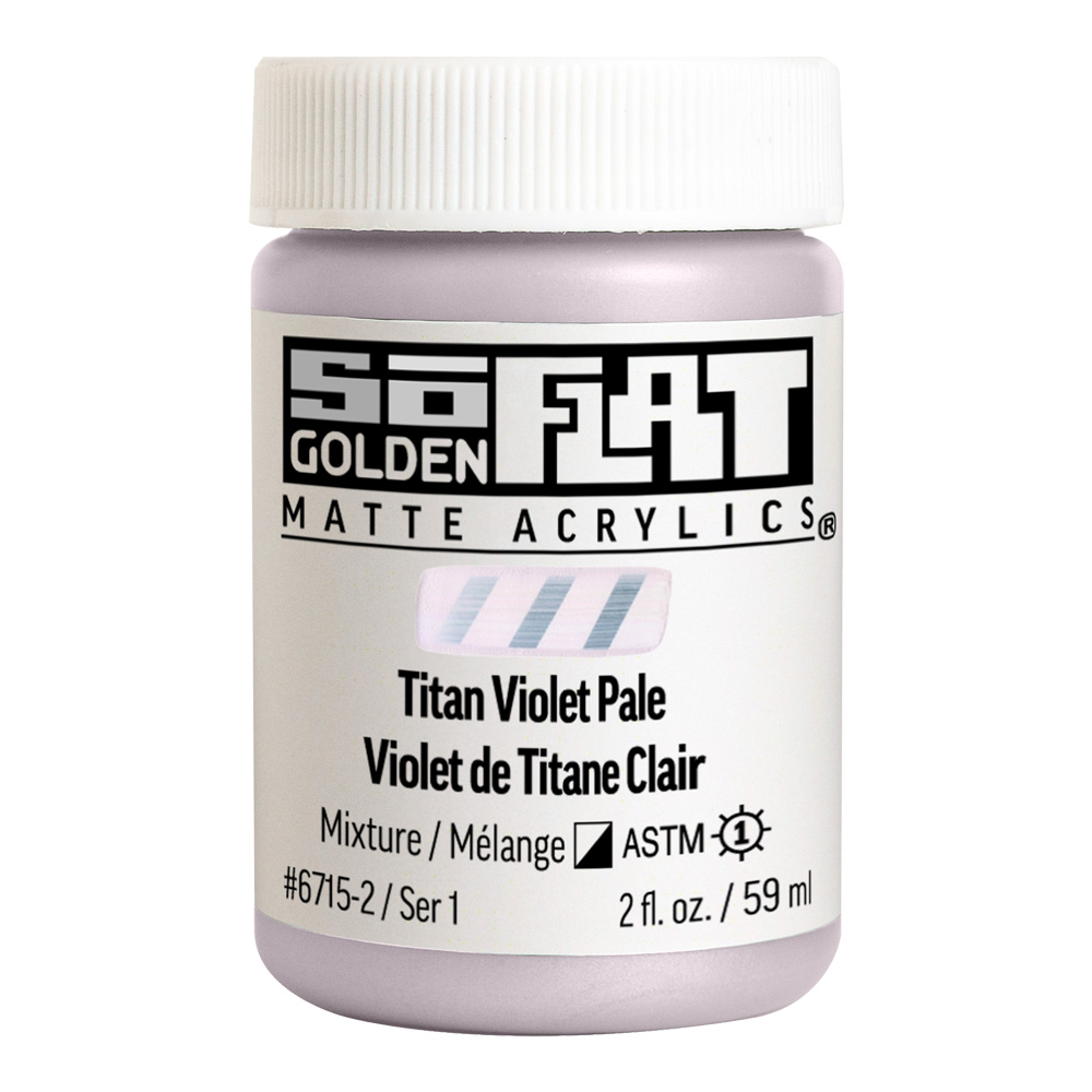 Golden SoFlat Matte 2 oz Titan Violet Pale