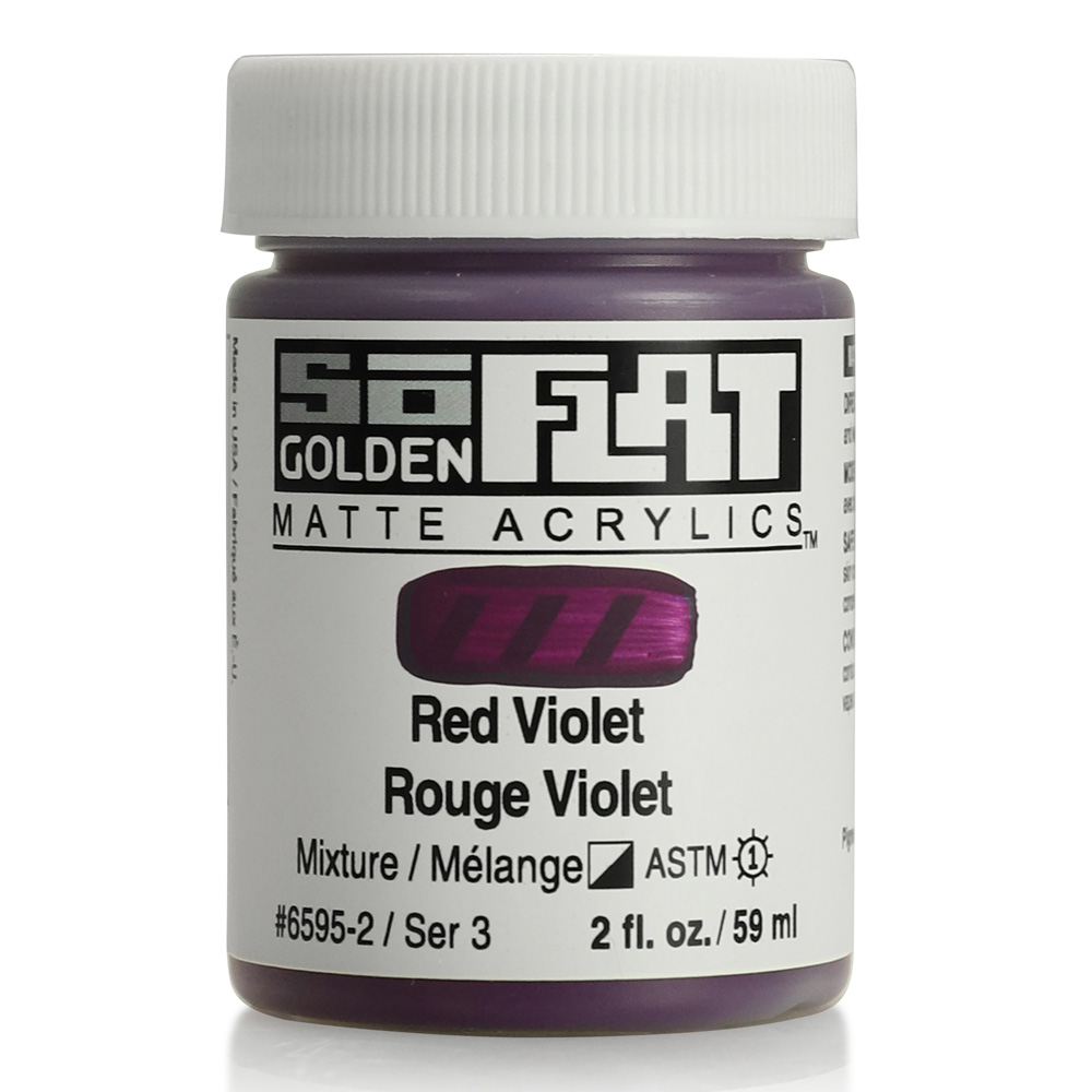 Golden SoFlat Matte 2 oz Red Violet