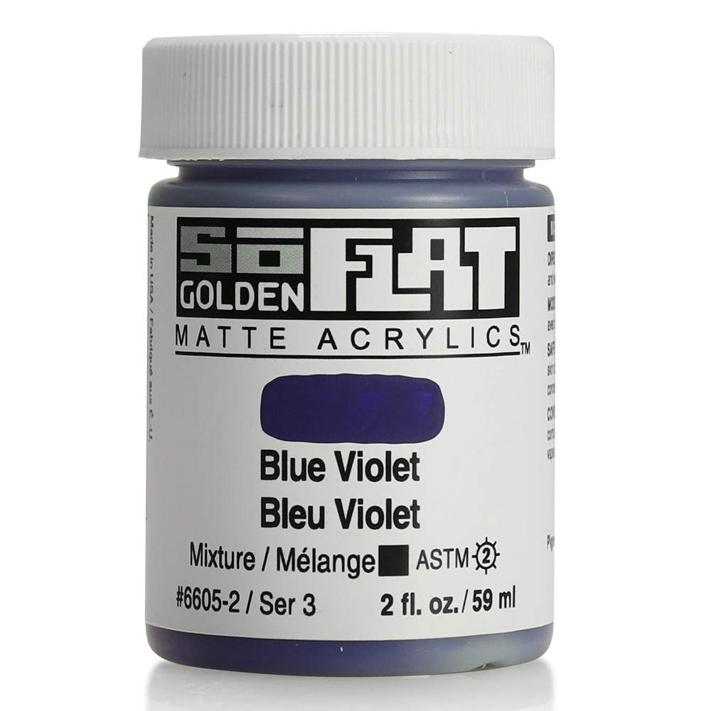 Golden SoFlat Matte 2 oz Blue Violet