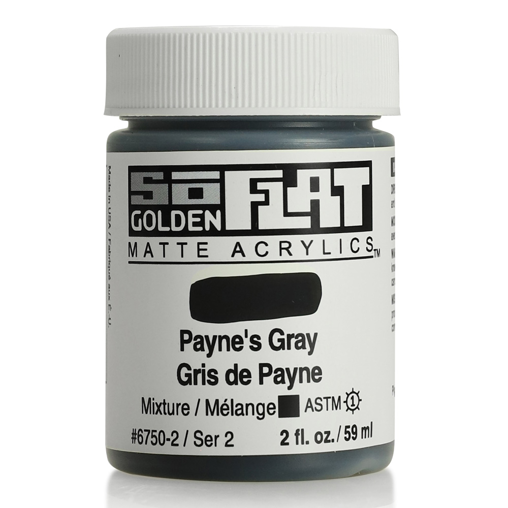 Golden SoFlat Matte 2 oz Payne's Gray