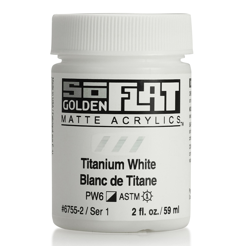 Golden SoFlat Matte 2 oz Titanium White