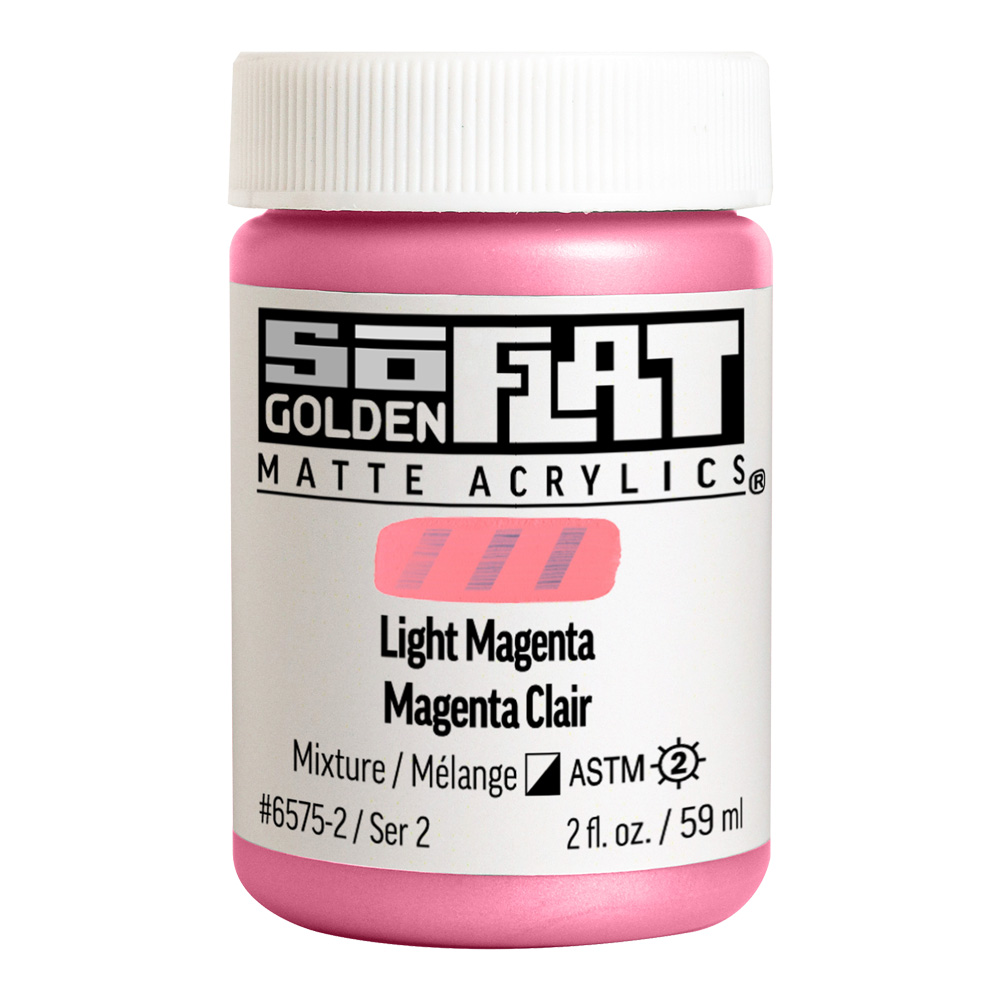 Golden SoFlat Matte 2 oz Light Magenta