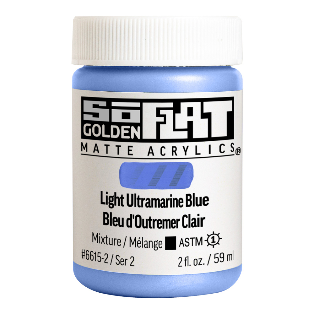 Golden SoFlat Matte 2 oz Lt Ultra Blue