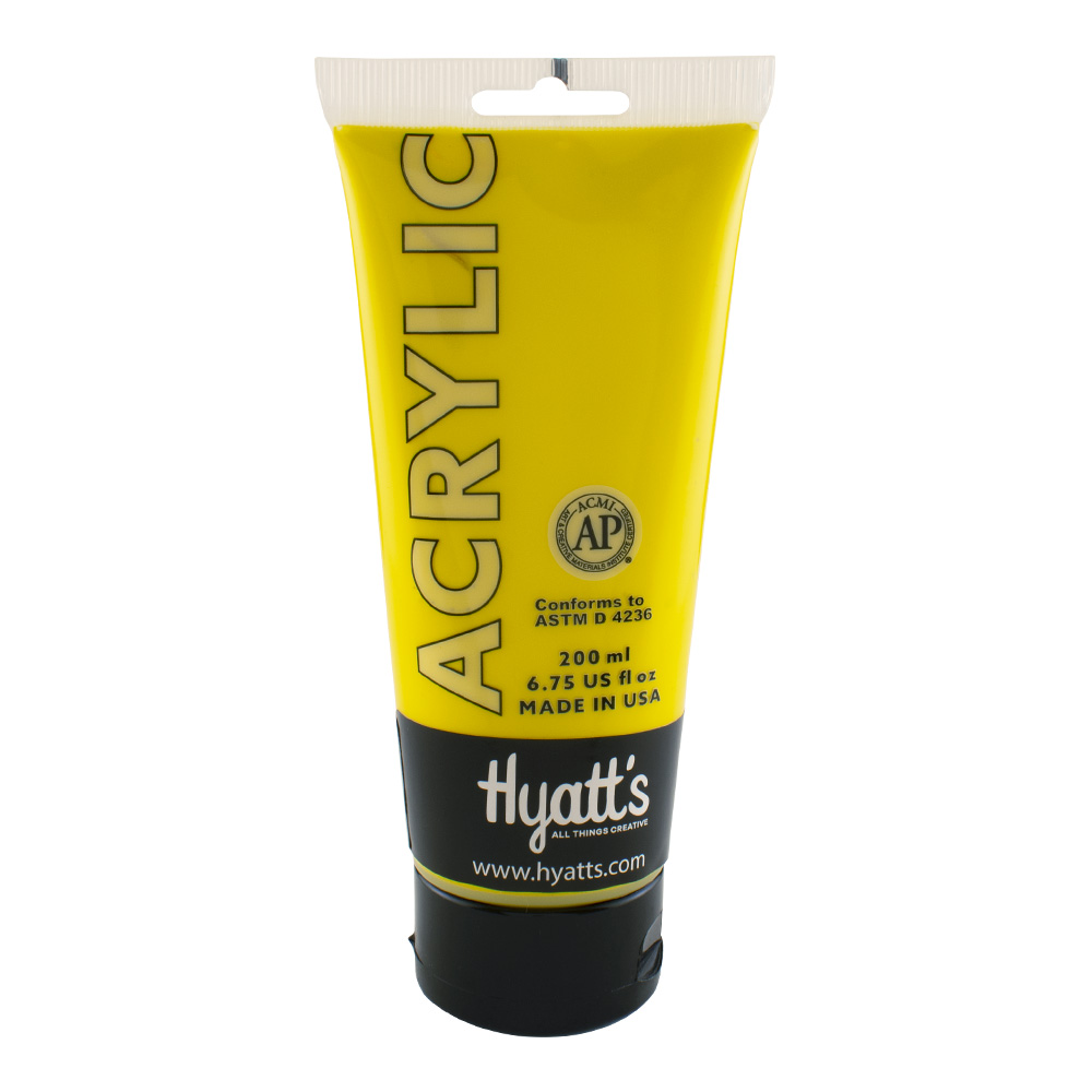 Hyatt's Acrylic 200 ml Cad Yellow Light