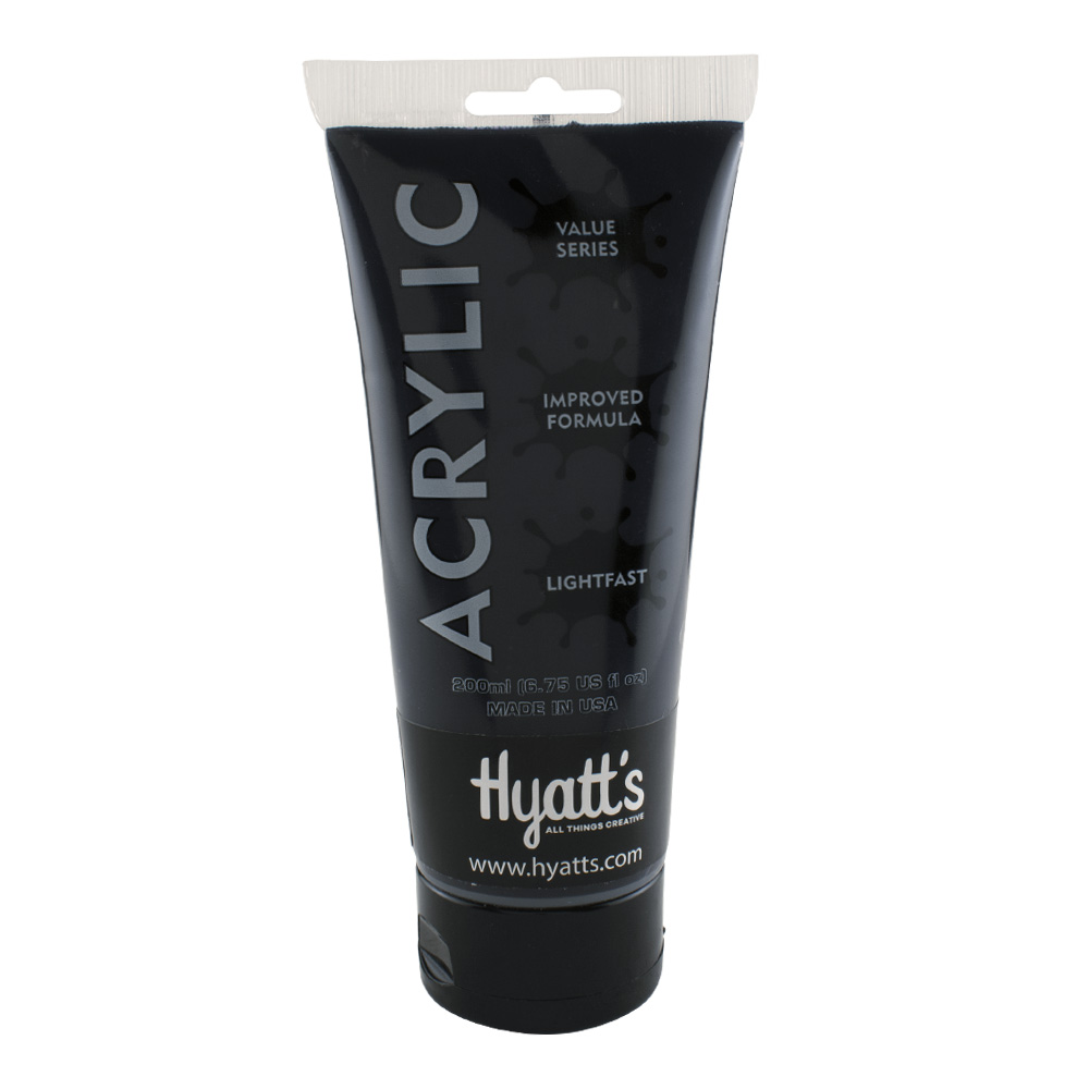 Hyatt's Acrylic 200 ml Mars Black