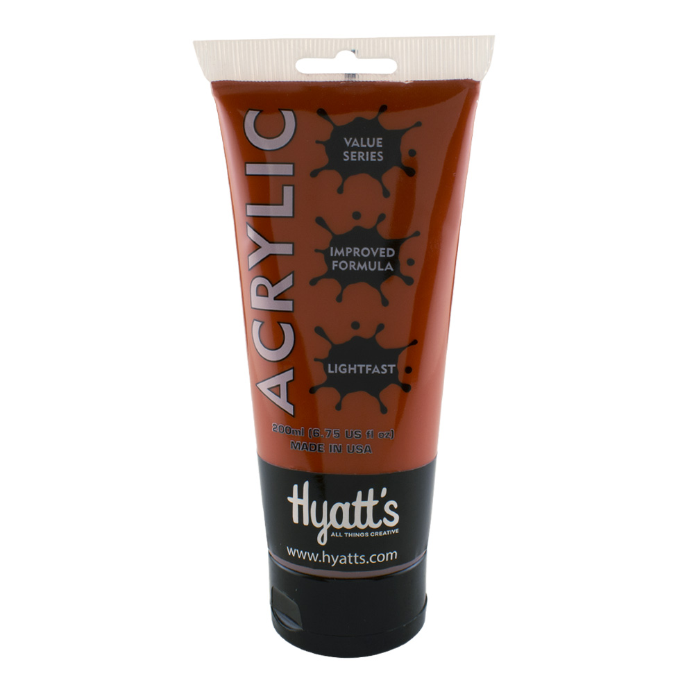 Hyatt's Acrylic 200 ml Red Oxide