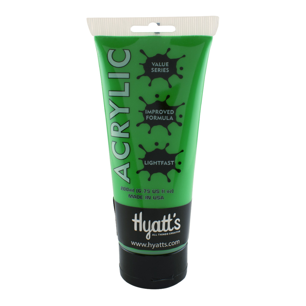 Hyatt's Acrylic 200 ml Neon Green