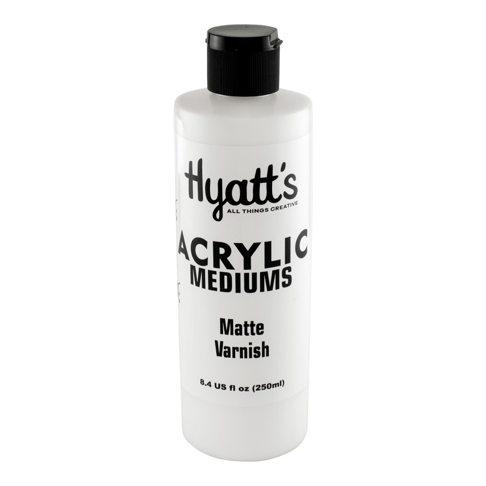 Hyatt's Acrylic 8 oz Matte Varnish