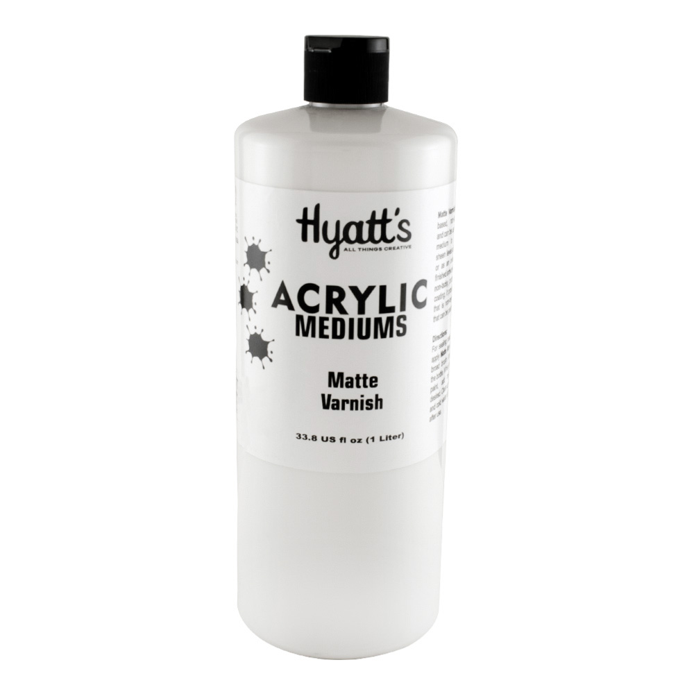 Hyatt's Acrylic 32 oz Matte Varnish