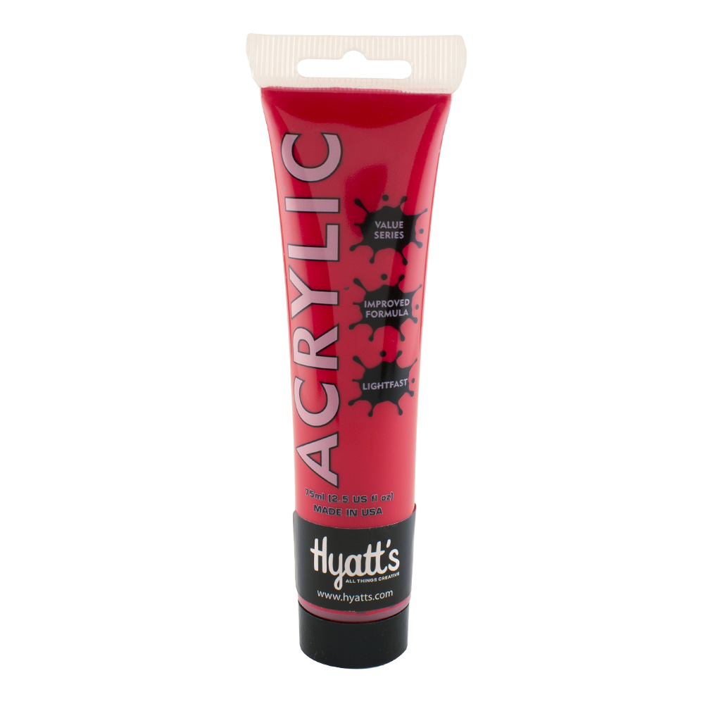 Hyatt's Acrylic 75 ml Primary Red