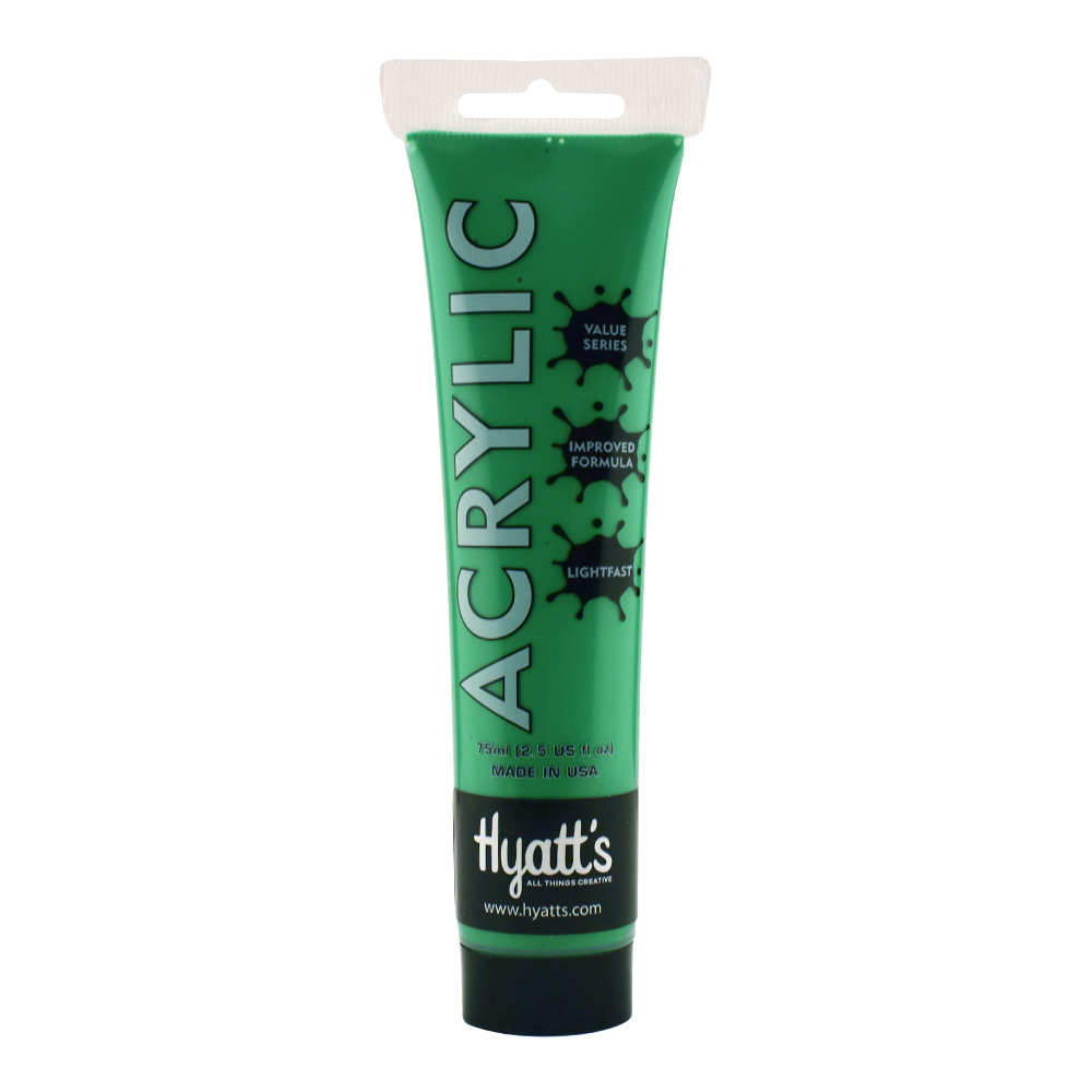 Hyatt's Acrylic 75 ml Neon Green