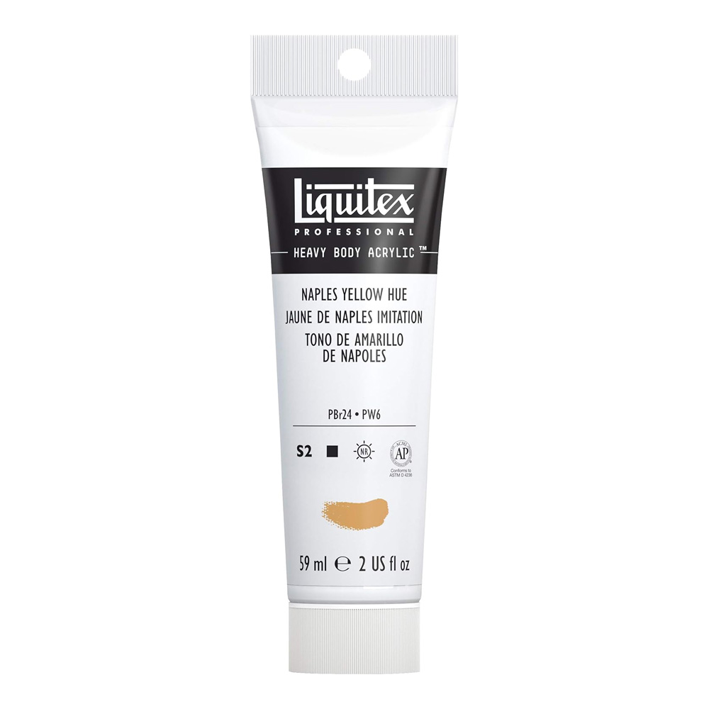 Liquitex Hvy Acrylic 2 oz Naples Yellow Hue