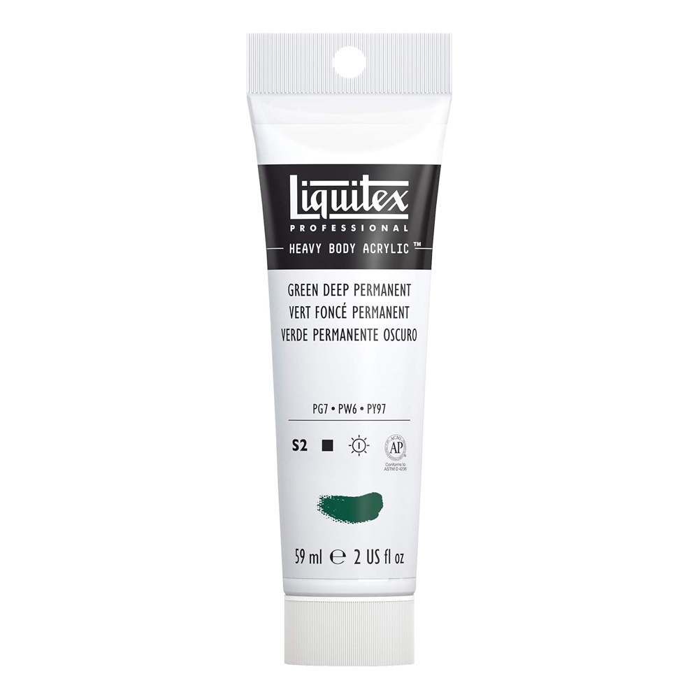 Liquitex Hv Acryl 2 oz Permanent Green Deep