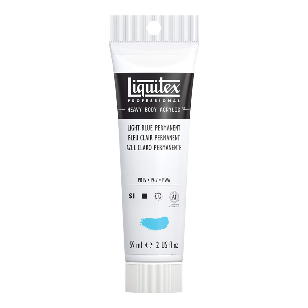 Liquitex Hv Acryl 2 oz Permanent Light Blue