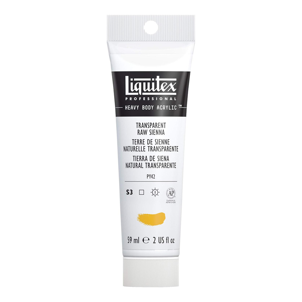 Liquitex Hvy Acrylic 2 oz Trans Raw Sienna