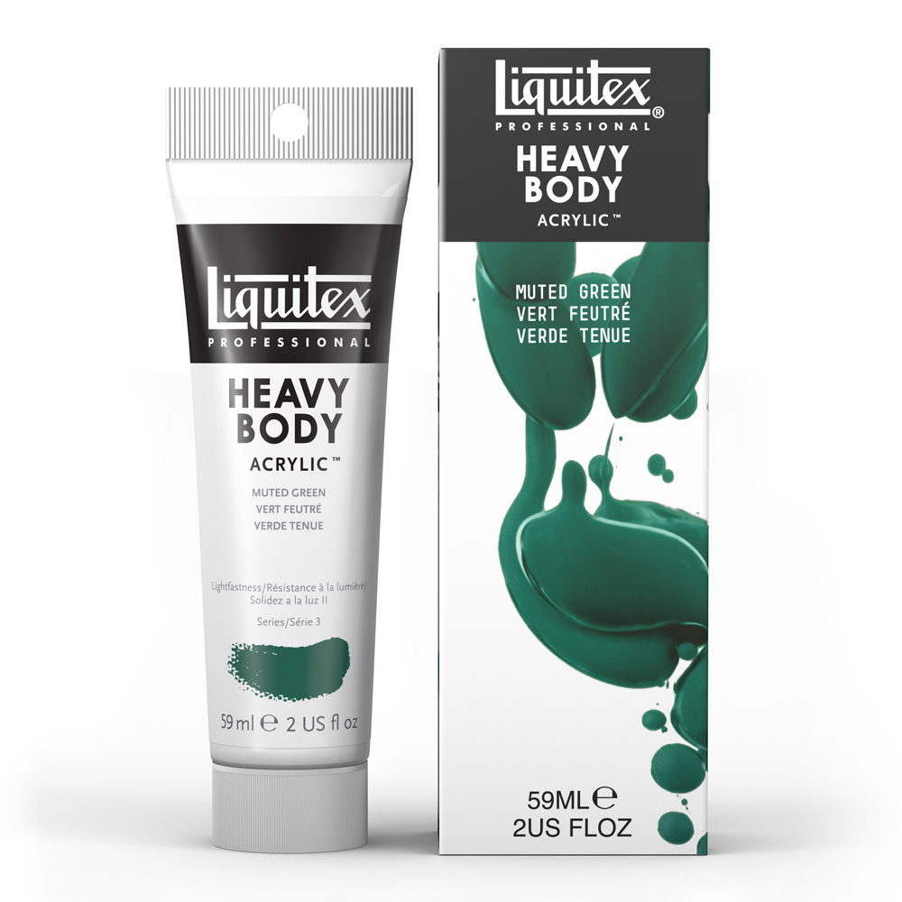 Liquitex Hvy Acrylic 2 oz Muted Green