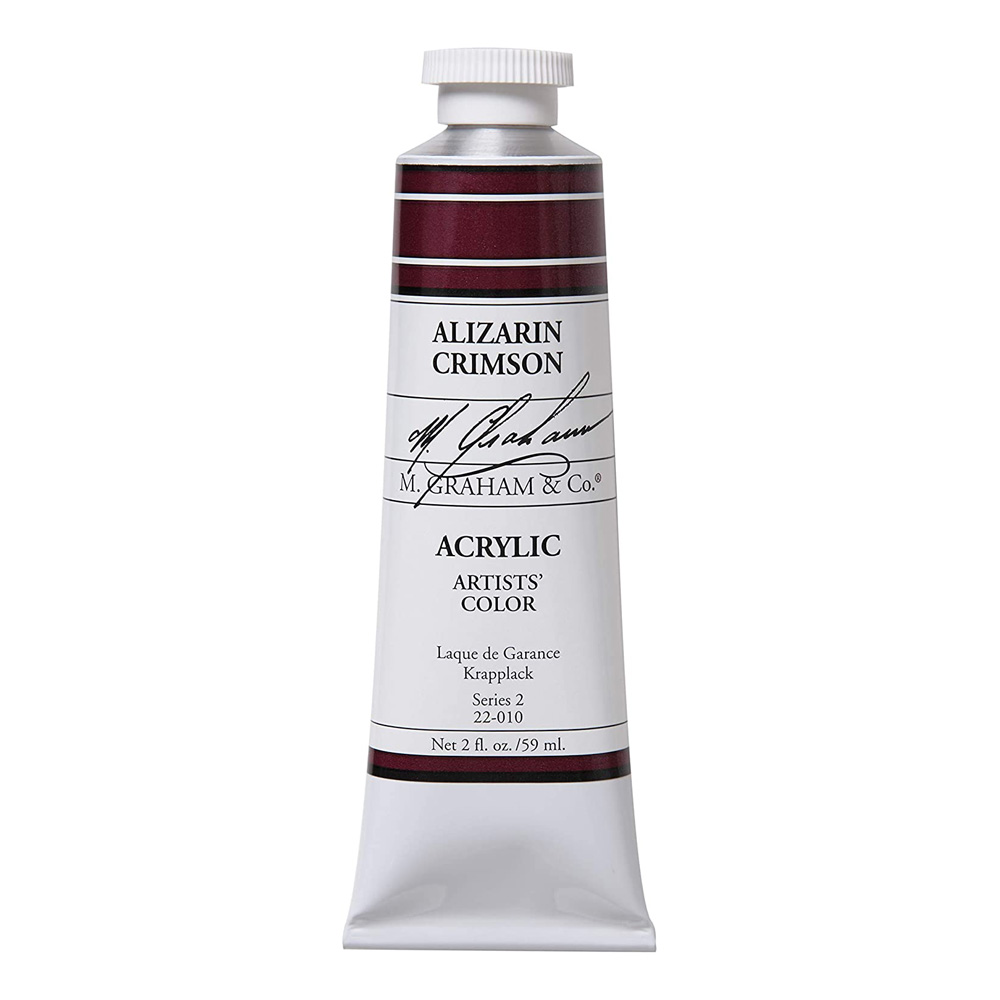 M. Graham Acrylic 59 ml Alizarin Crimson