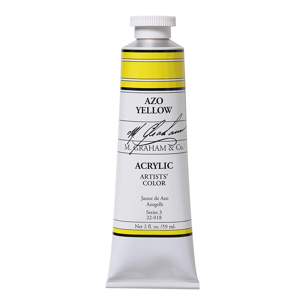 M. Graham Acrylic 59 ml AZO Yellow