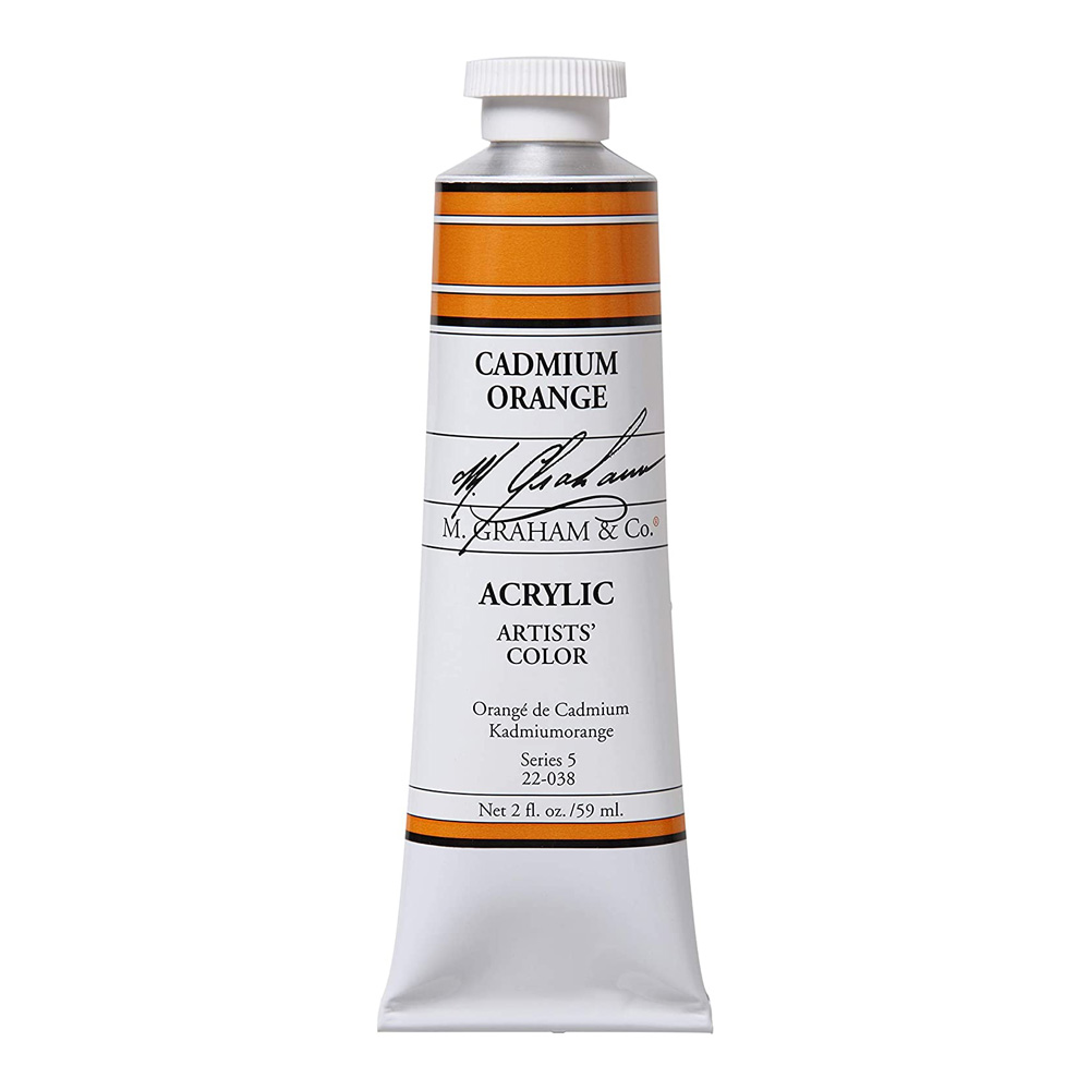 M. Graham Acrylic 59 ml Cadmium Orange