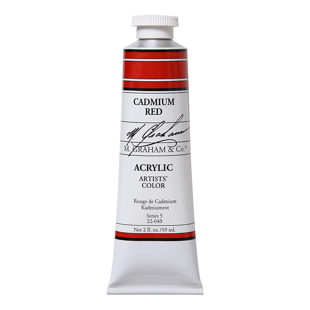 M. Graham Acrylic 59 ml Cadmium Red