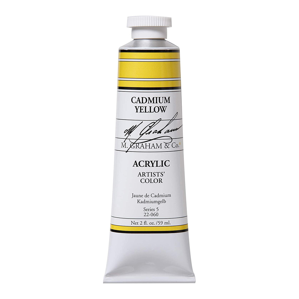 M. Graham Acrylic 59 ml Cadmium Yellow