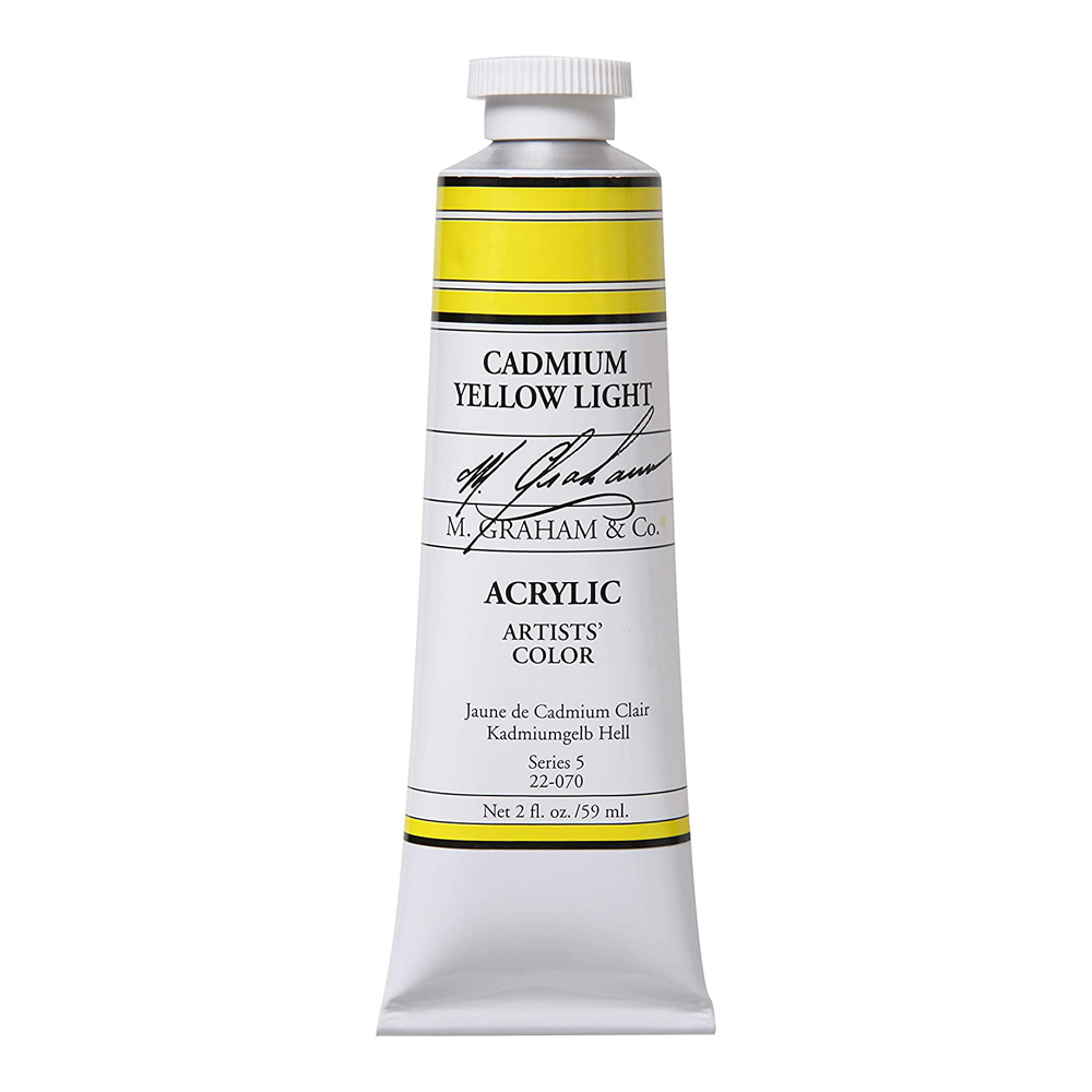 M. Graham Acrylic 59 ml Cadmium Yellow Light