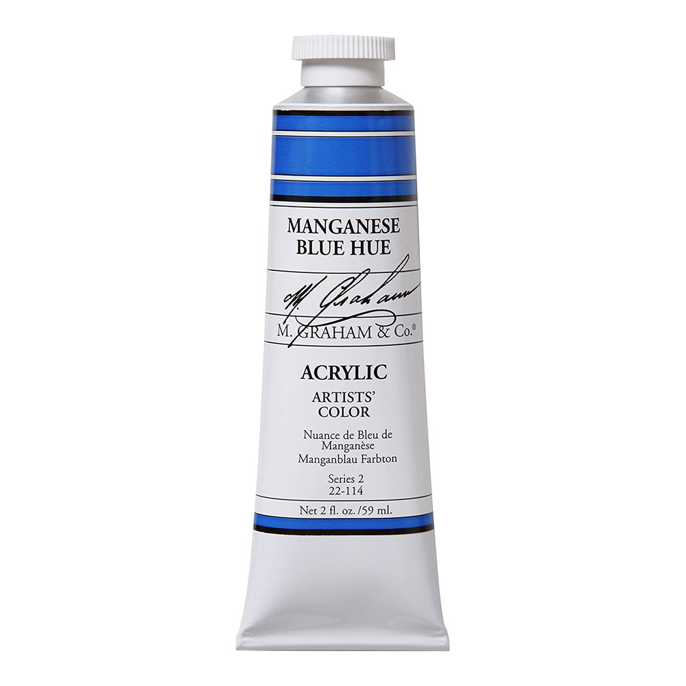 M. Graham Acrylic 59 ml Manganese Blue Hue