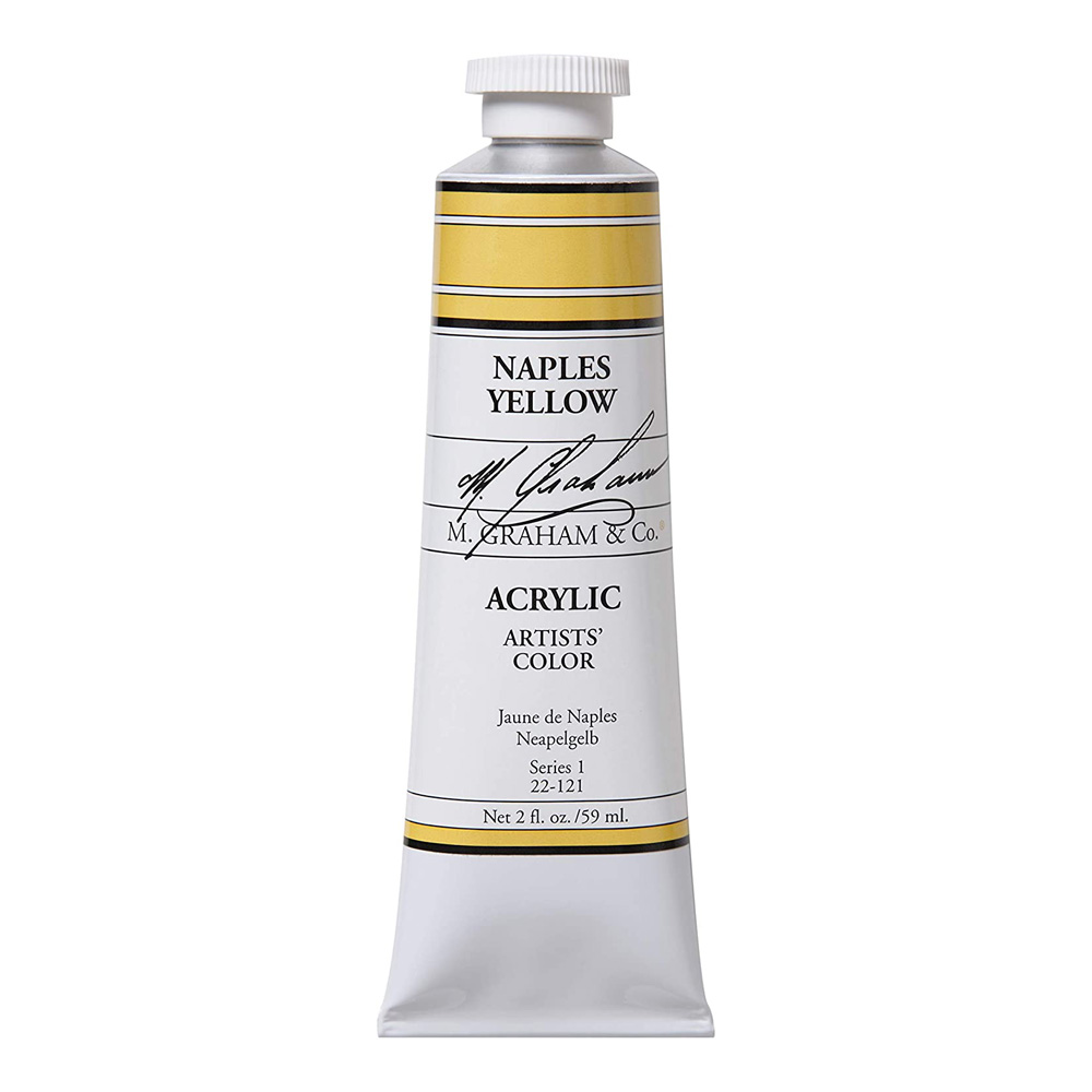 M. Graham Acrylic 59 ml Naples Yellow Hue