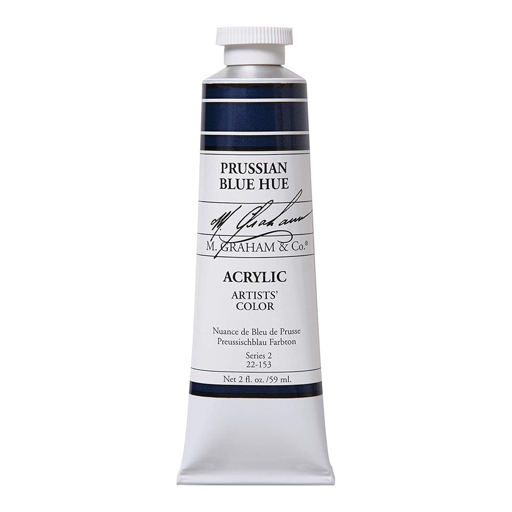 M. Graham Acrylic 59 ml Prussian Blue Hue