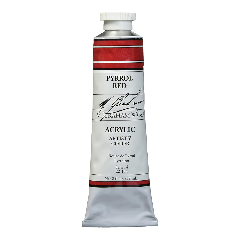 M. Graham Acrylic 59 ml Pyrrol Red