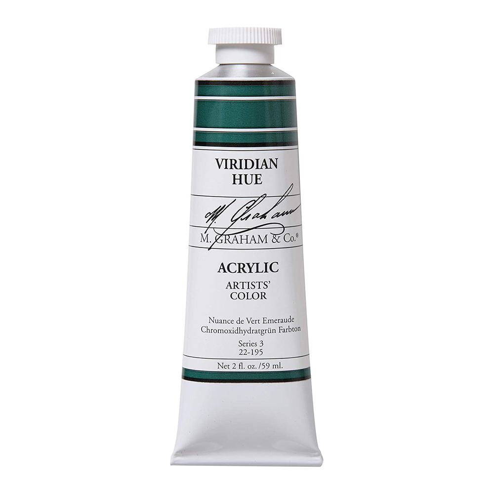 M. Graham Acrylic 59 ml Viridian Hue