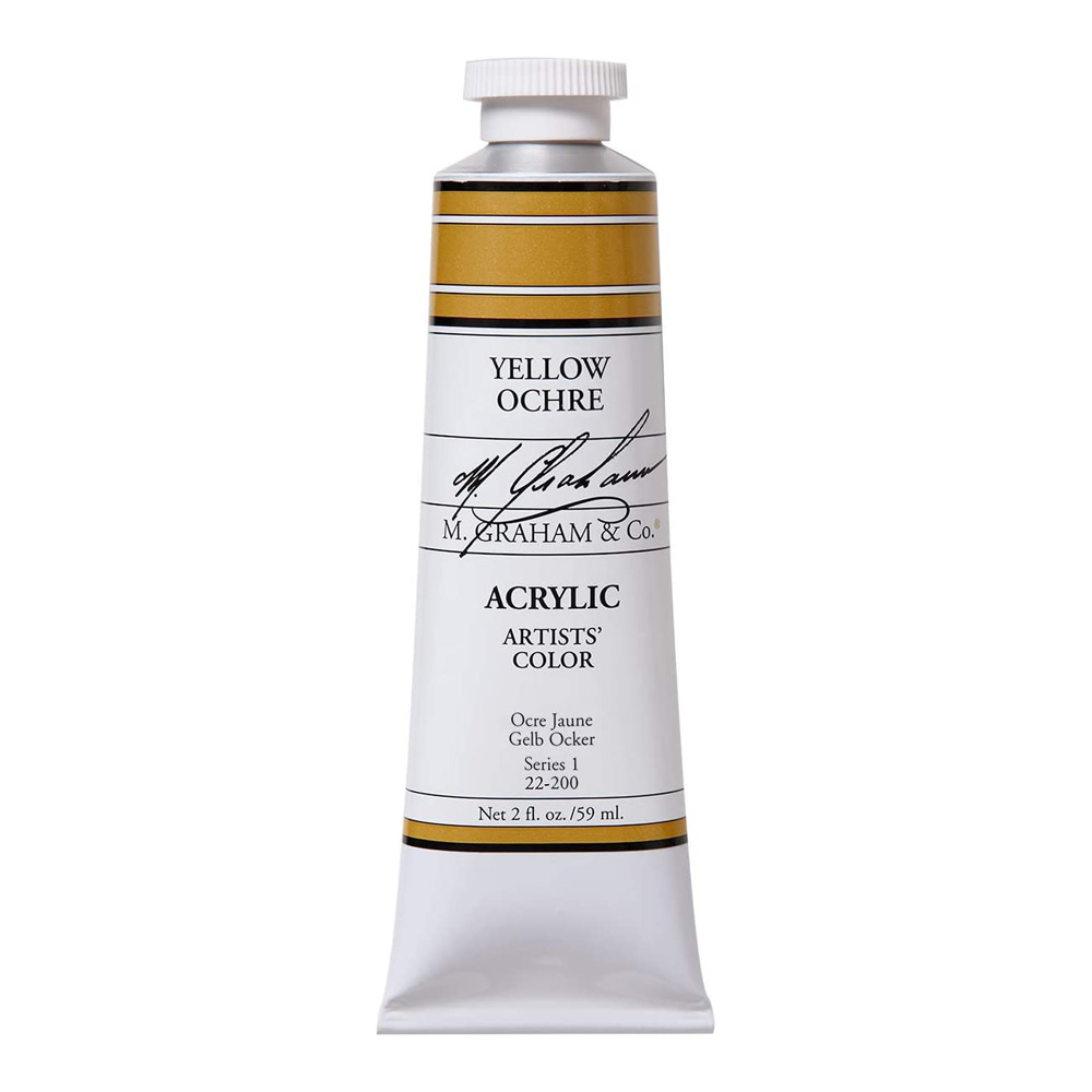 M. Graham Acrylic 59 ml Yellow Ochre