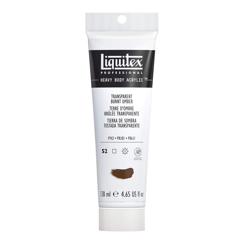 Liquitex Hvy Acrylic 4.65 oz Trans Bt Umber