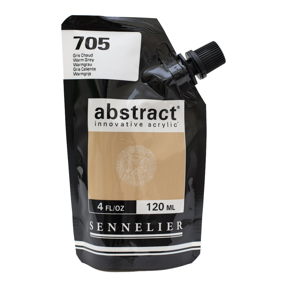 Abstract Acrylic 120 ml Warm Grey