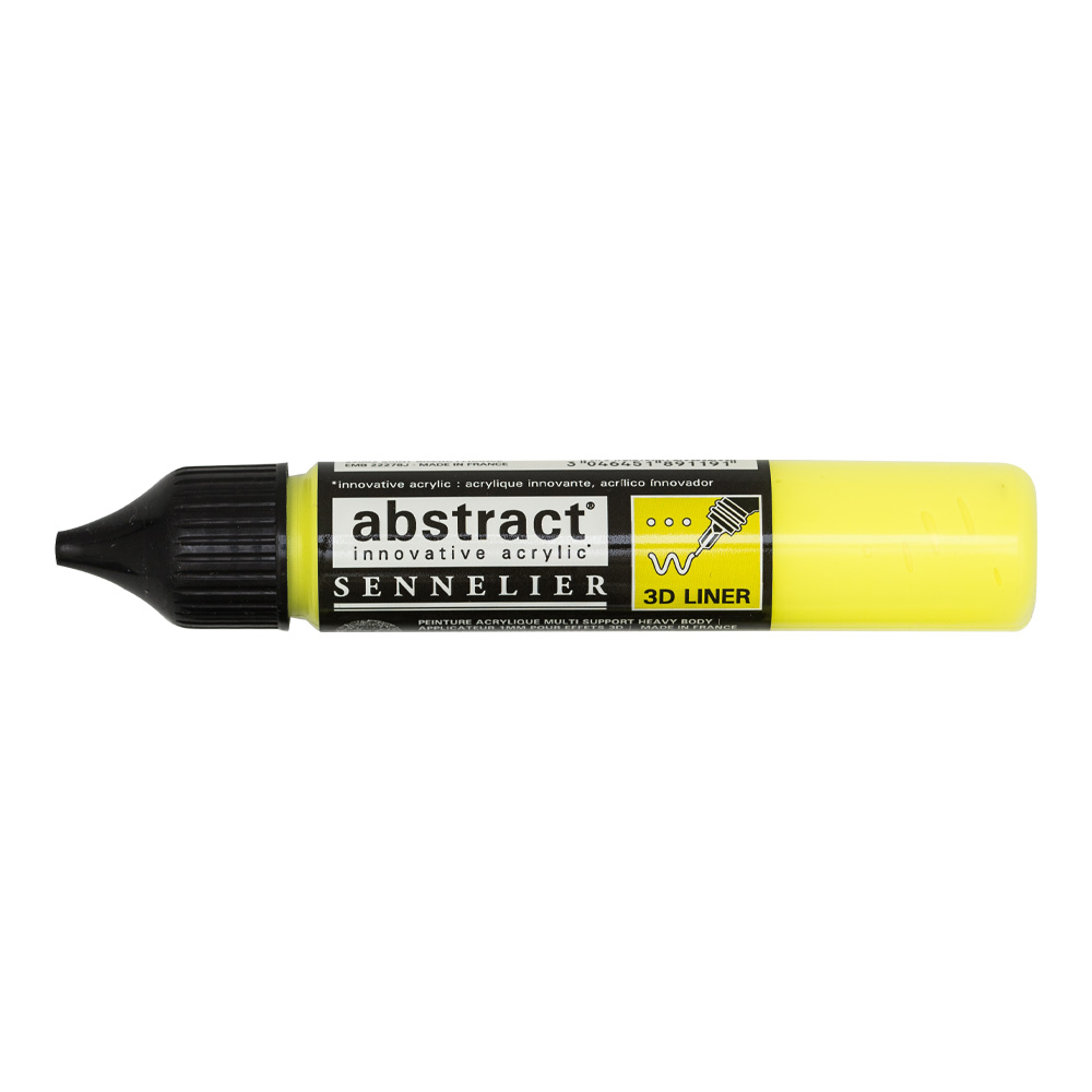 Abstract Liner 27 ml Fluorescent Yellow