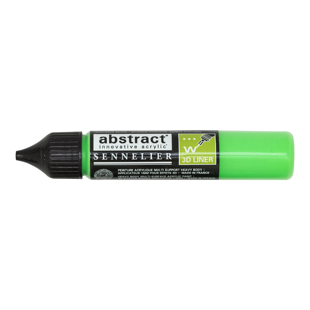 Abstract Liner 27 ml Fluorescent Green