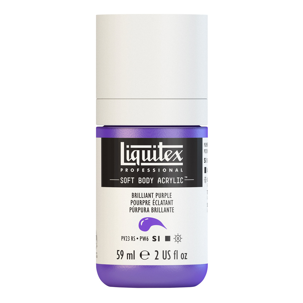 Liqtx Soft Acryl 2 oz Brilliant Purple