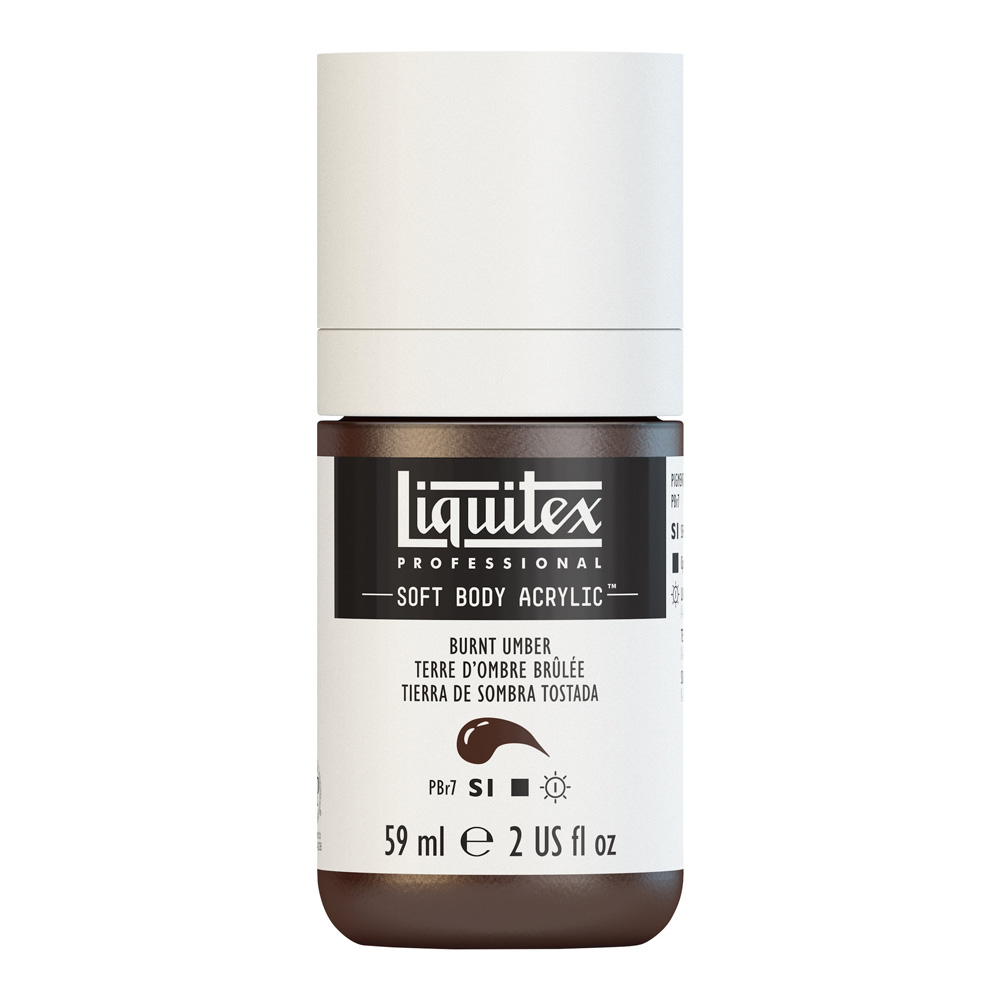 Liqtx Soft Acryl 2 oz Burnt Umber