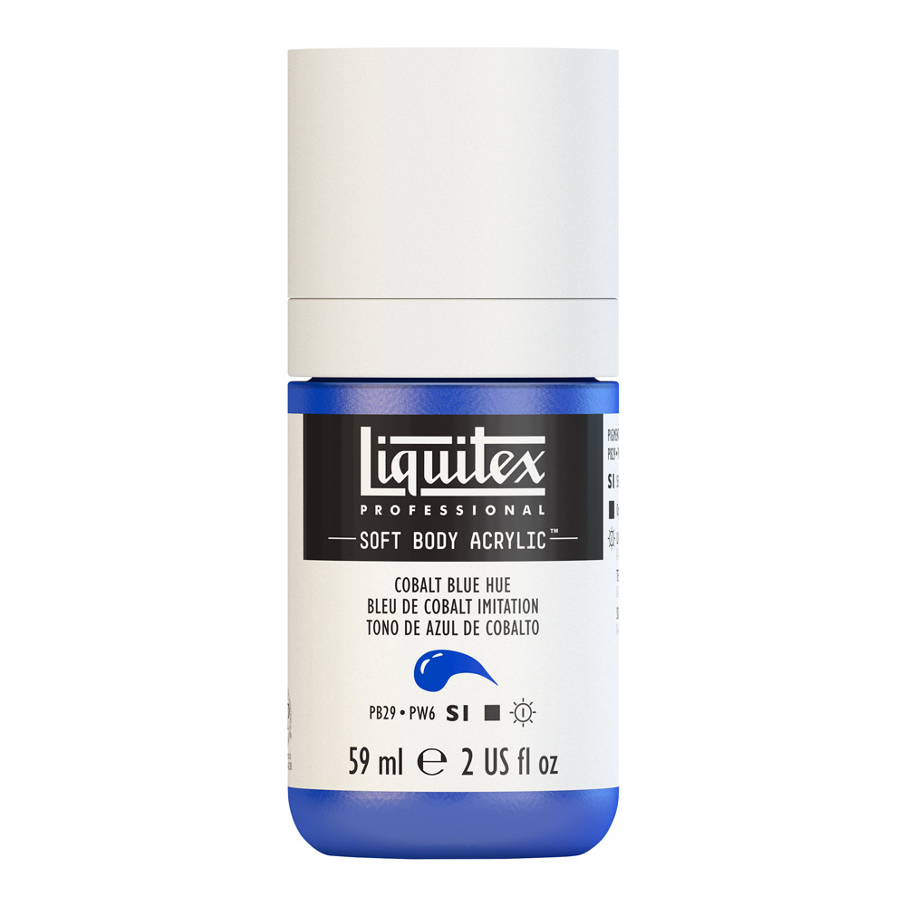 Liqtx Soft Acryl 2 oz Cobalt Blue Hue