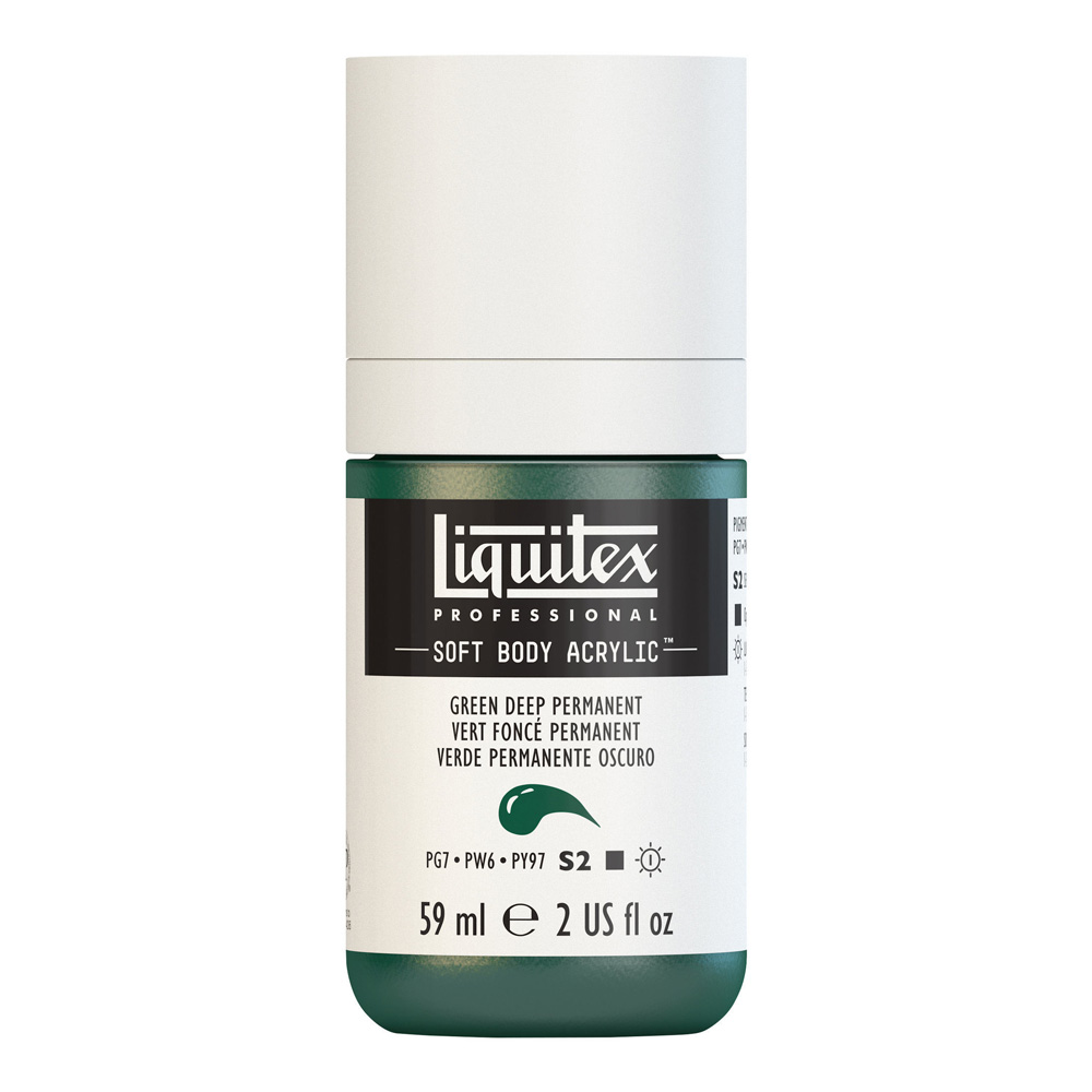 Liqtx Soft Acryl 2 oz Deep Green Perm