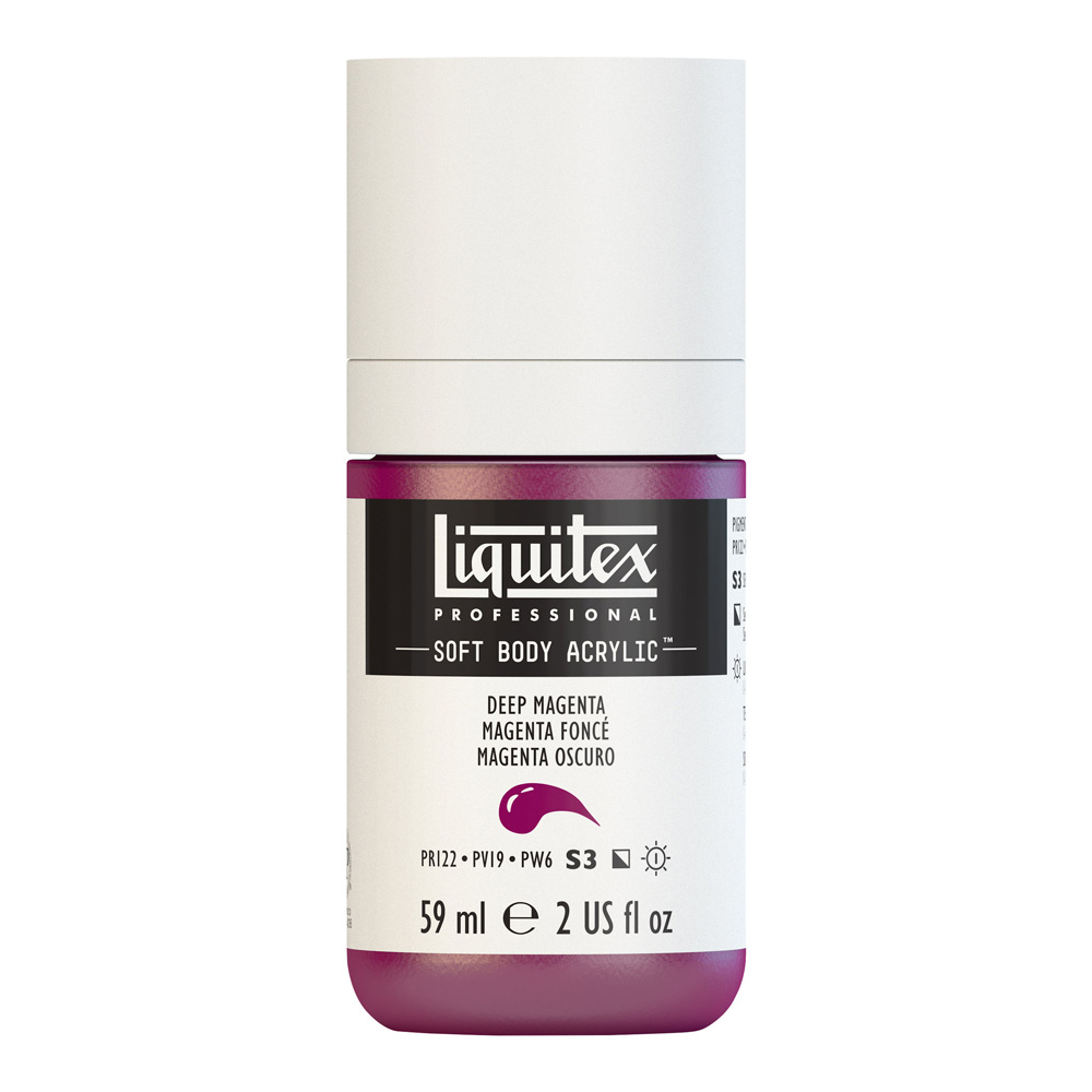 Liqtx Soft Acryl 2 oz Deep Magenta