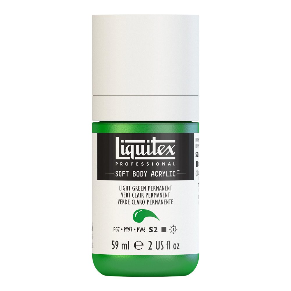 Liqtx Soft Acryl 2 oz Light Green Perm