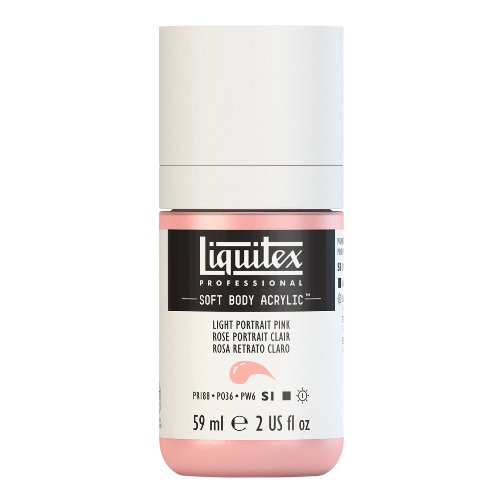 Liqtx Soft Acryl 2 oz Lt Portrait Pink