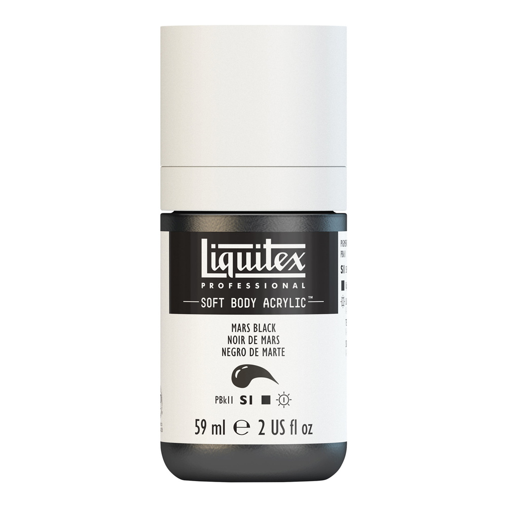 Liqtx Soft Acryl 2 oz Mars Black