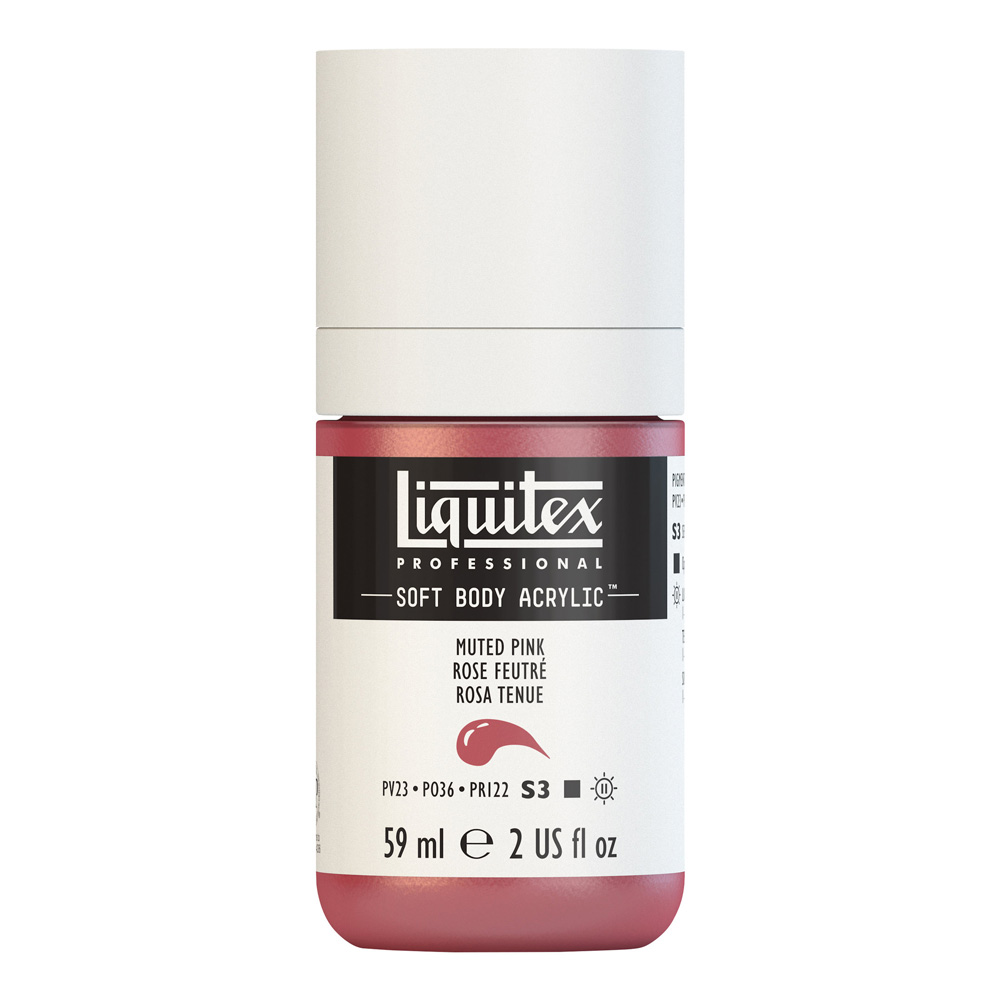 Liqtx Soft Acryl 2 oz Muted Pink