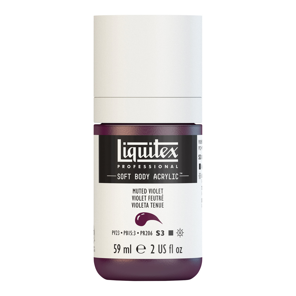 Liqtx Soft Acryl 2 oz Muted Violet