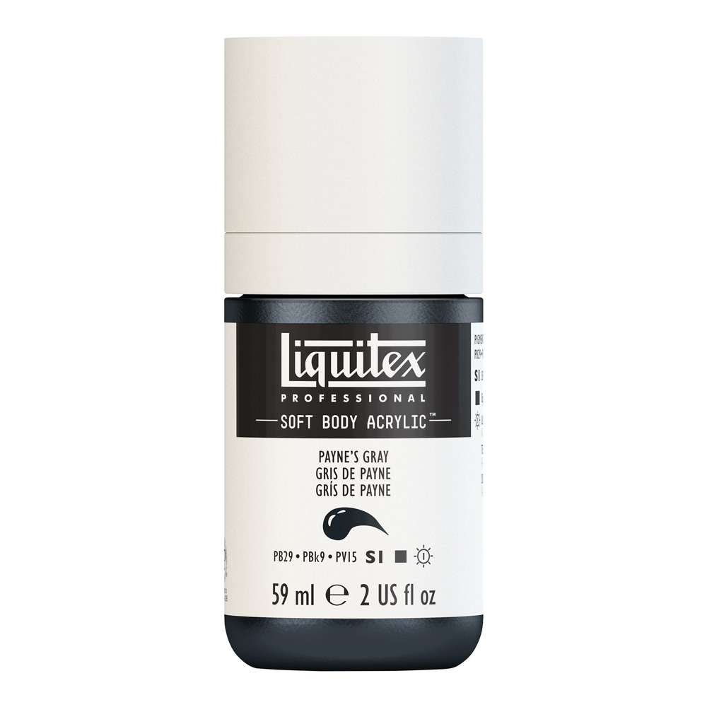 Liqtx Soft Acryl 2 oz Payne's Gray