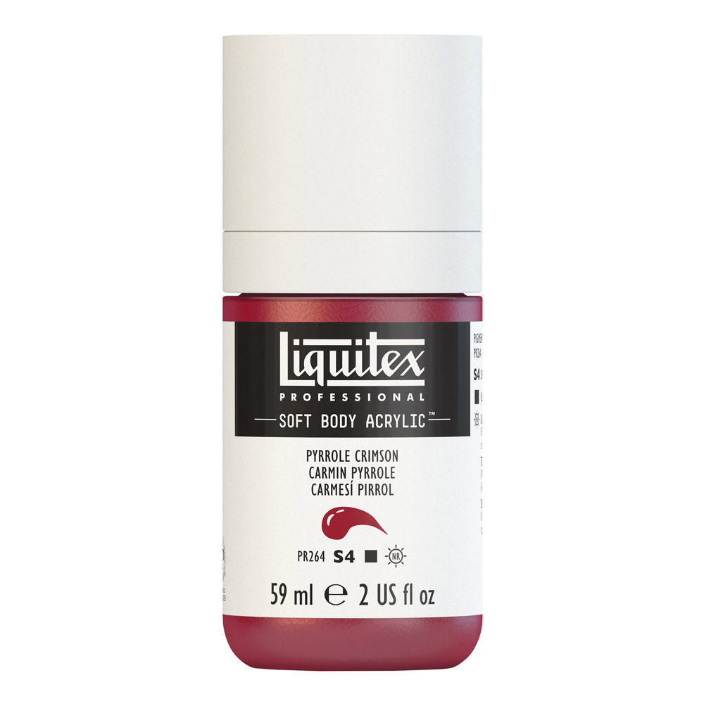 Liqtx Soft Acryl 2 oz Pyrrole Crimson